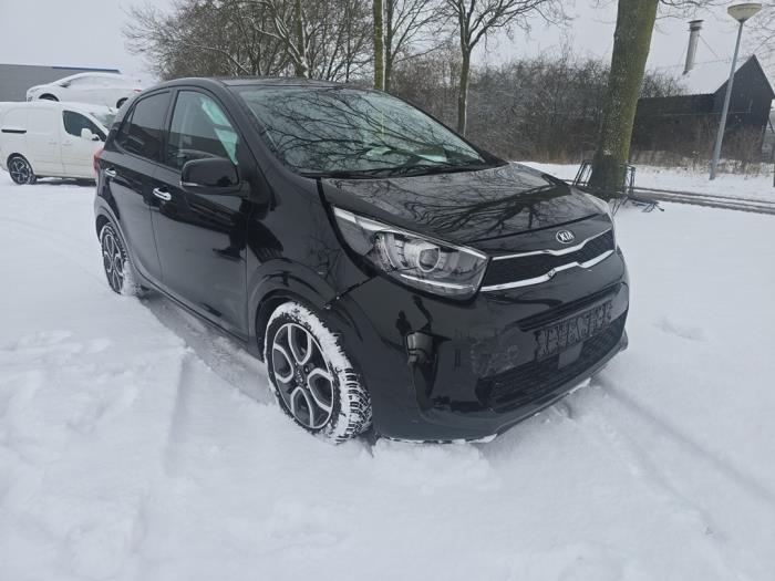 Kia Picanto 1.0 DPi 12V Schadevoertuig (2021, Zwart)