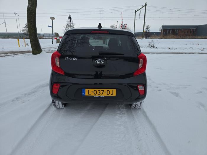 Kia Picanto 1.0 DPi 12V Schadevoertuig (2021, Zwart)