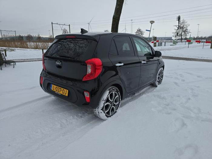 Kia Picanto 1.0 DPi 12V Schadevoertuig (2021, Zwart)