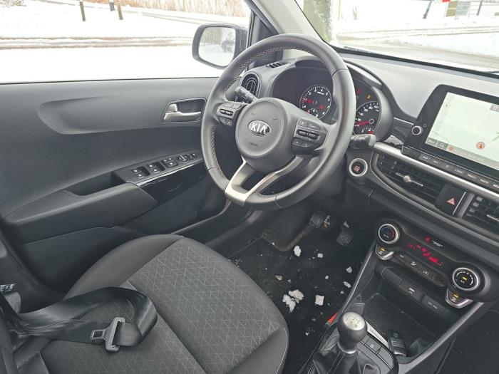 Kia Picanto 1.0 DPi 12V Schadevoertuig (2021, Zwart)