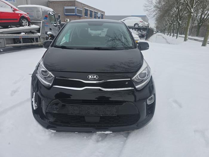 Kia Picanto 1.0 DPi 12V Schadevoertuig (2021, Zwart)