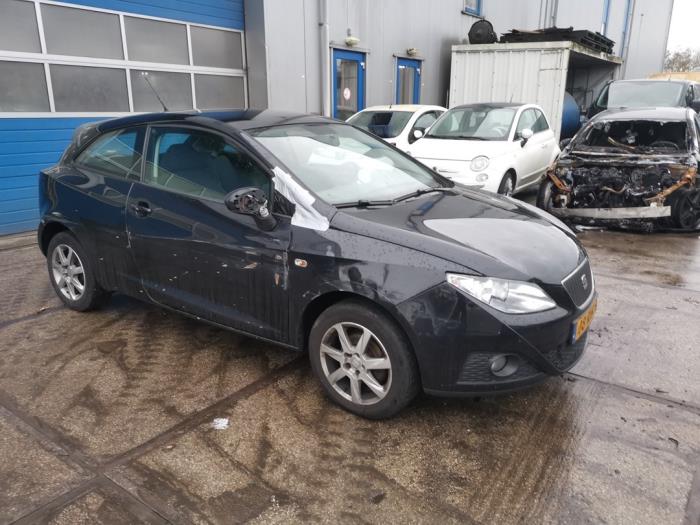 Seat Ibiza IV 1.2 TDI Ecomotive Sloopvoertuig (2011, Metallic, Zwart)