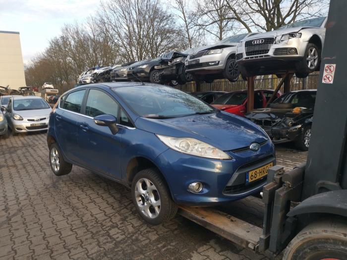 Ford Fiesta 6 1.25 16V Sloopvoertuig (2009, Blauw)