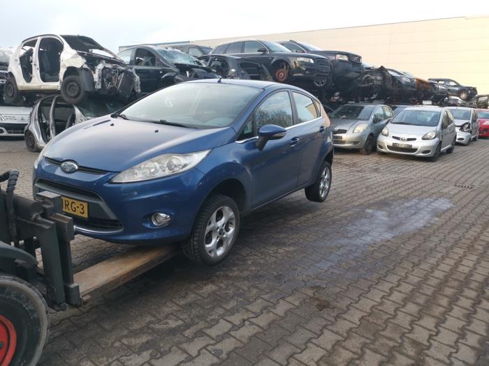 Ford Fiesta 6 1.25 16V Sloopvoertuig (2009, Blauw)