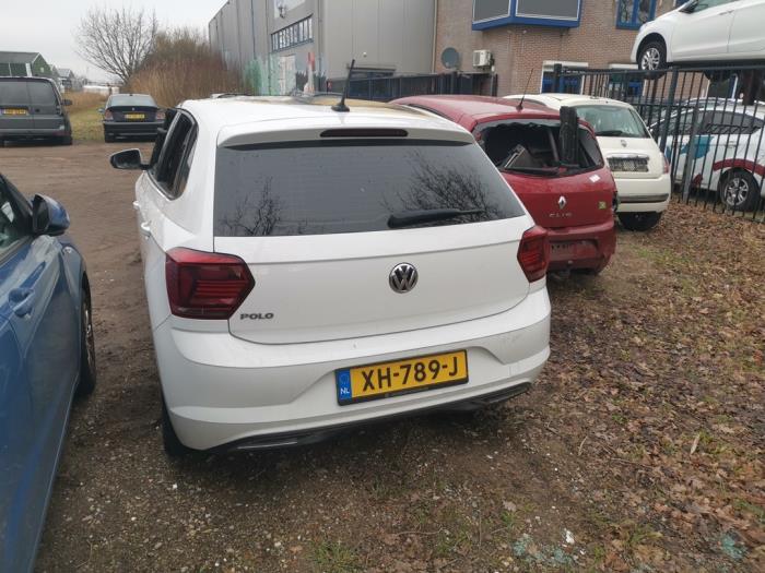 Volkswagen Polo VI 1.6 TDI 16V 95 Sloopvoertuig (2019, Wit)