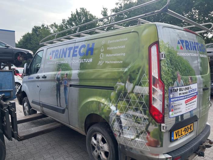 Ford Transit Custom 2.0 TDCi 16V Eco Blue 170 Sloopvoertuig (2021, Moondust, Zilver)