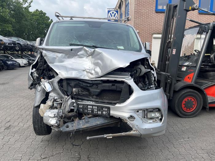 Ford Transit Custom 2.0 TDCi 16V Eco Blue 170 Sloopvoertuig (2021, Moondust, Zilver)