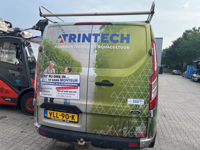 Ford Transit Custom 2.0 TDCi 16V Eco Blue 170 Sloopvoertuig (2021, Moondust, Zilver)