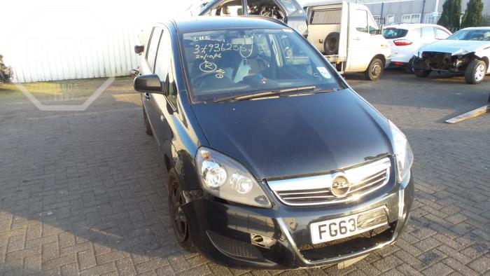 Opel Zafira Sloopvoertuig (2013, Zwart)