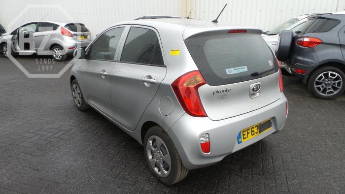 Kia Picanto 1.0 12V Sloopvoertuig (2013, Zilver)