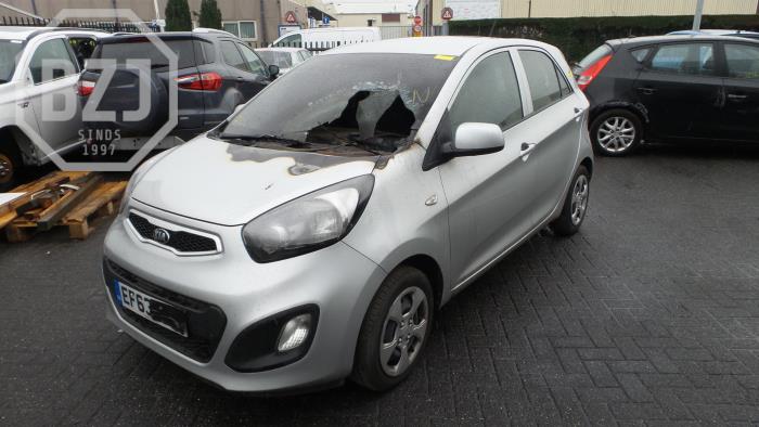 Kia Picanto 1.0 12V Sloopvoertuig (2013, Zilver)