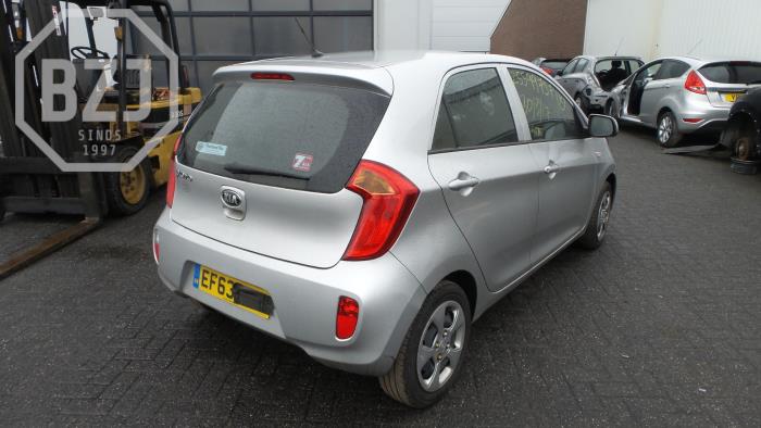 Kia Picanto 1.0 12V Sloopvoertuig (2013, Zilver)