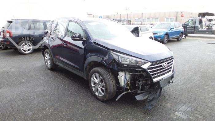 Hyundai Tucson 1.6 GDi 16V 2WD Sloopvoertuig (2018, Blauw)