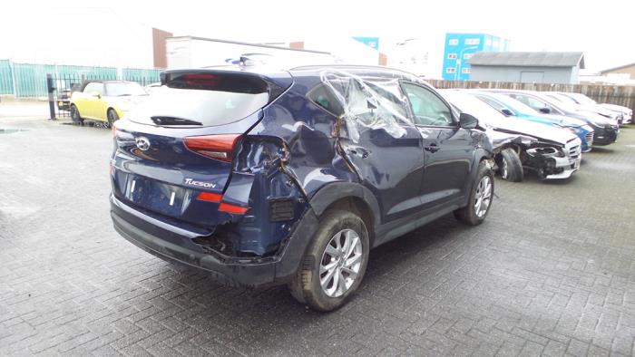 Hyundai Tucson 1.6 GDi 16V 2WD Sloopvoertuig (2018, Blauw)