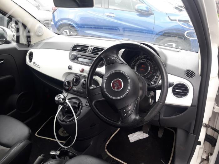 Fiat 500 1.4 16V Sloopvoertuig (2009, Wit)