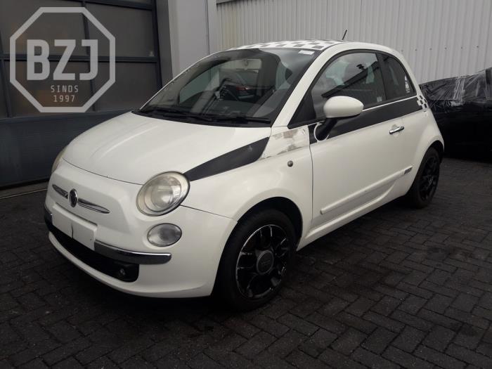 Fiat 500 1.4 16V Sloopvoertuig (2009, Wit)