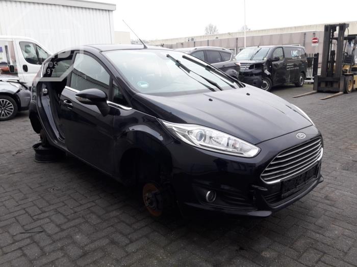 Ford Fiesta 6 1.5 TDCi Sloopvoertuig (2016, Metallic, Zwart)