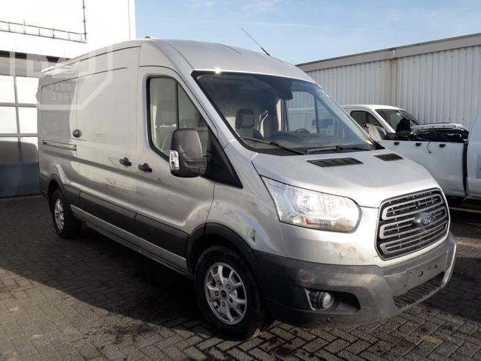Ford Transit 2.0 TDCi 16V Eco Blue 130 Sloopvoertuig (2018, Metallic, Zilver)
