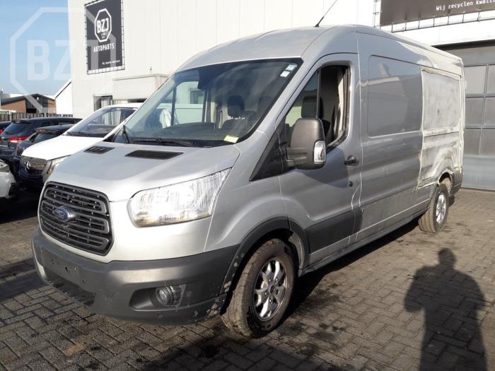 Ford Transit 2.0 TDCi 16V Eco Blue 130 Sloopvoertuig (2018, Metallic, Zilver)
