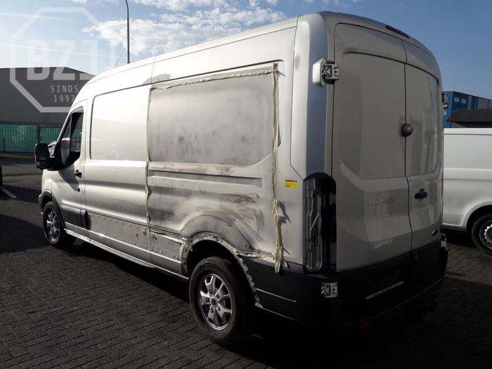 Ford Transit 2.0 TDCi 16V Eco Blue 130 Sloopvoertuig (2018, Metallic, Zilver)