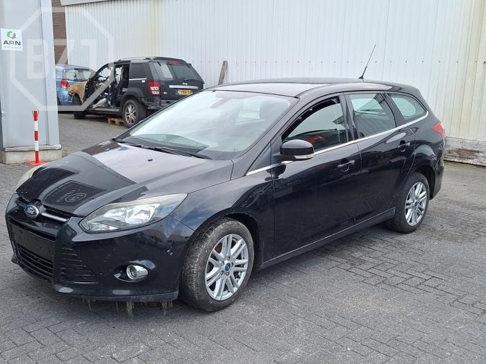 Ford Focus 3 Wagon 1.6 TDCi ECOnetic Sloopvoertuig (2013, Metallic, Zwart)