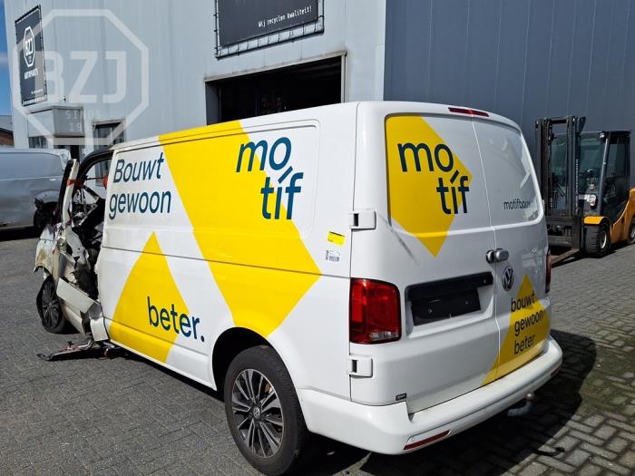 Volkswagen Transporter T6 2.0 TDI 150 Sloopvoertuig (2022, Wit)