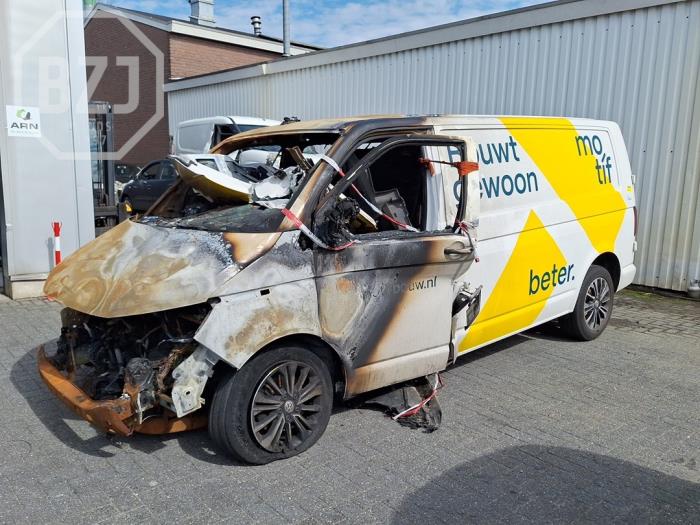 Volkswagen Transporter T6 2.0 TDI 150 Sloopvoertuig (2022, Wit)