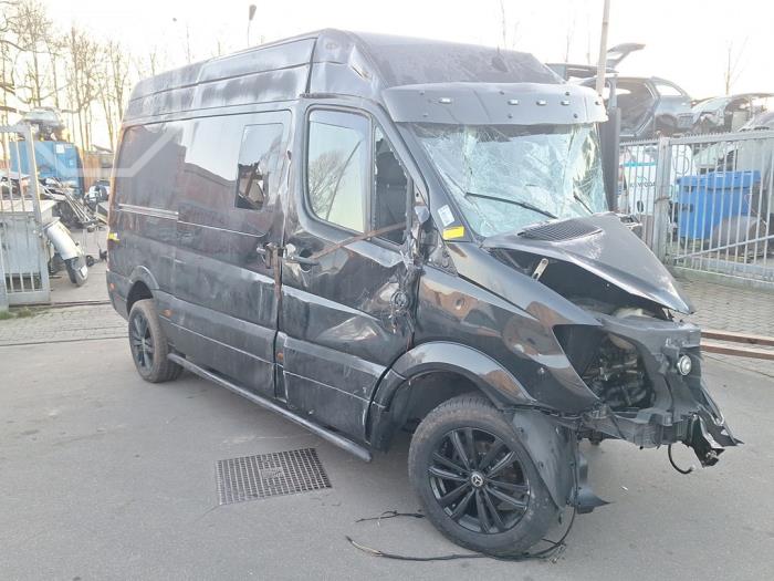Mercedes Sprinter 3,5t 319 CDI,BlueTEC V6 24V Sloopvoertuig (2014, Metallic, Zwart)