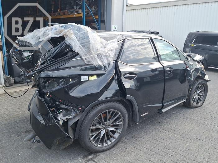 Lexus RX 450h V6 24V VVT-i AWD Sloopvoertuig (2016, Zwart)