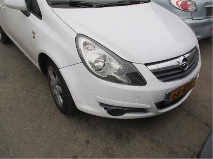 Opel Corsa D 1.3 CDTi 16V ecoFLEX Sloopvoertuig (2010, Wit)