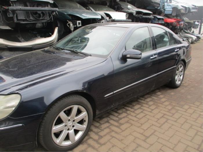 Mercedes S 3.2 S-320 CDI 24V Sloopvoertuig (2001, Blauw)