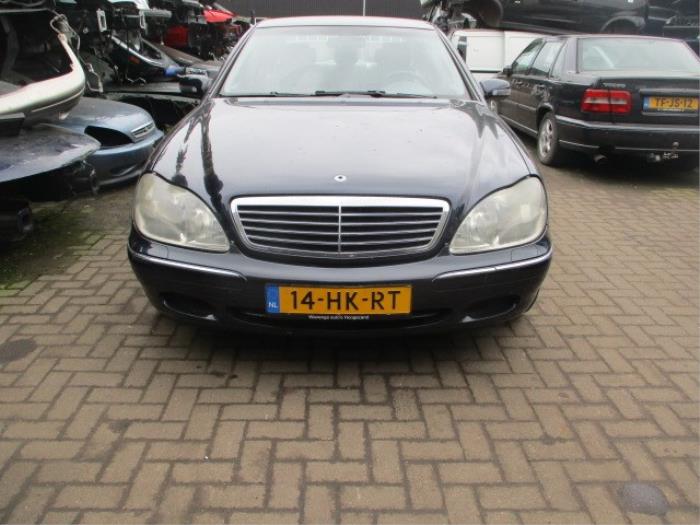 Mercedes S 3.2 S-320 CDI 24V Sloopvoertuig (2001, Blauw)