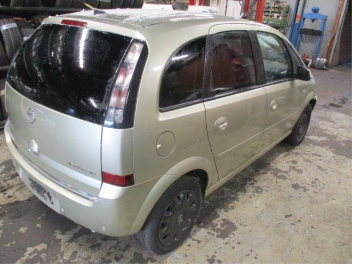 Opel Meriva 1.6 16V Sloopvoertuig (2007, Geel)