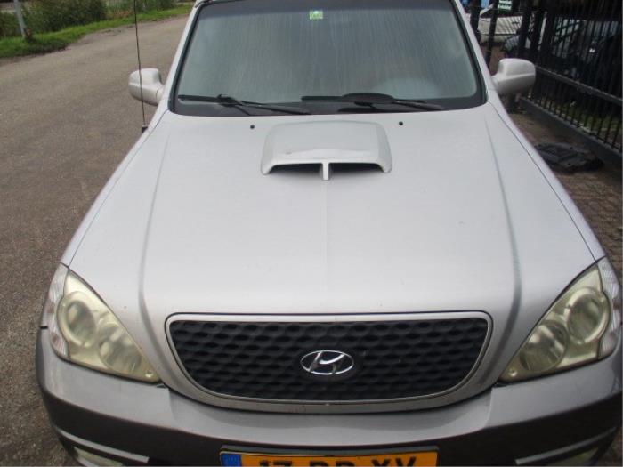 Hyundai Terracan 2.9 CRDi 16V Sloopvoertuig (2004, Grijs)