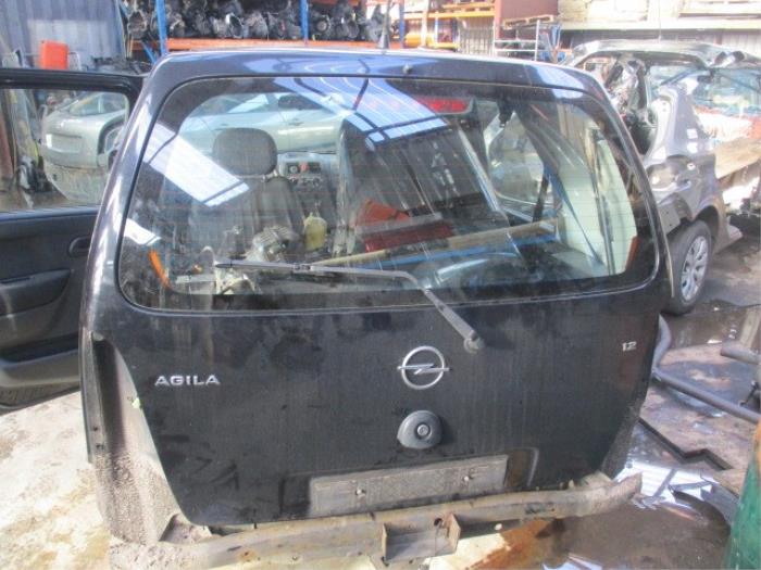 Opel Agila 1.2 16V Sloopvoertuig (2004, Zwart)