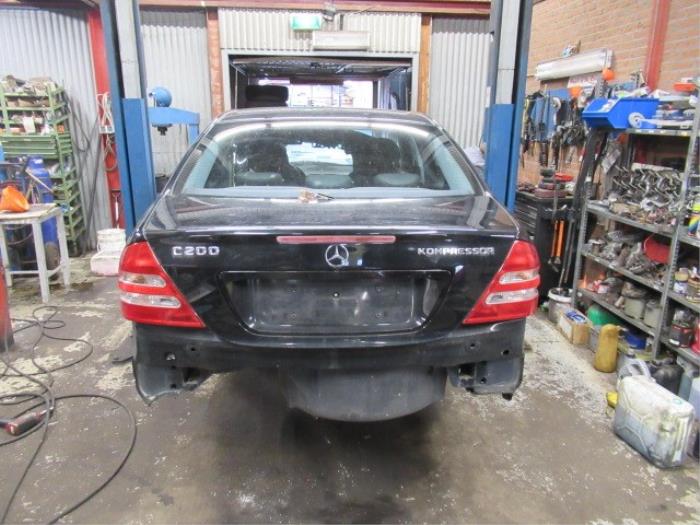Mercedes C 1.8 C-200K 16V Sloopvoertuig (2002, Zwart)