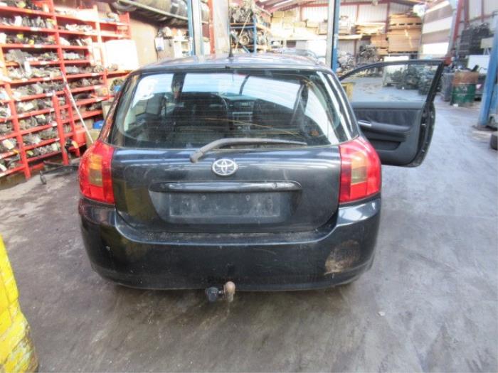 Toyota Corolla 2.0 D-4D 16V 110 Sloopvoertuig (2003, Zwart)