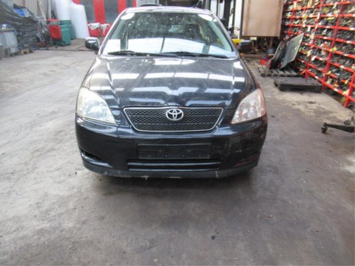 Toyota Corolla 2.0 D-4D 16V 110 Sloopvoertuig (2003, Zwart)