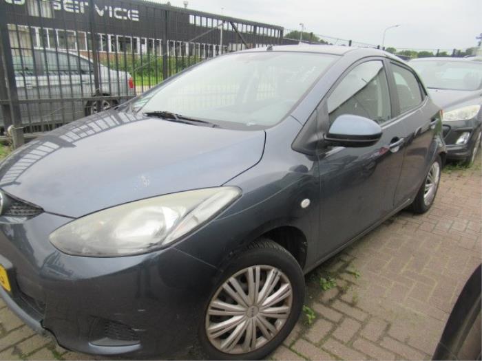Mazda 2 1.4 CDVi 16V Sloopvoertuig (2008, Donker, Grijs)