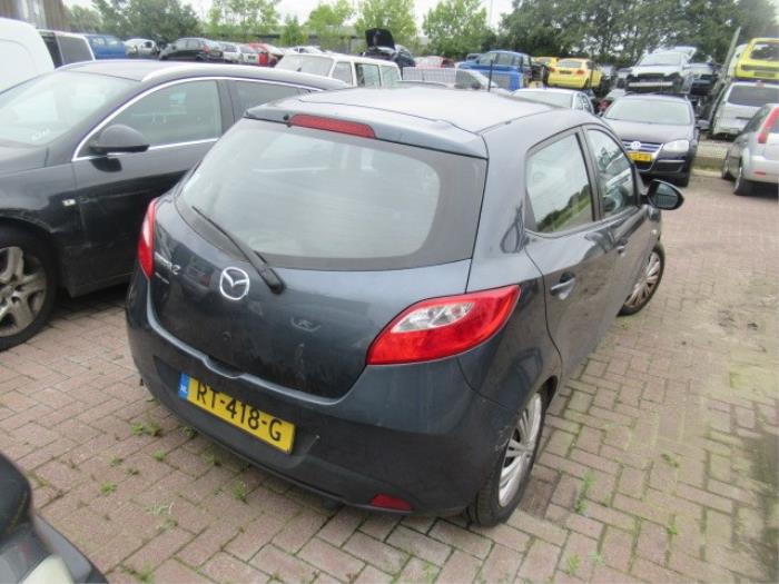 Mazda 2 1.4 CDVi 16V Sloopvoertuig (2008, Donker, Grijs)