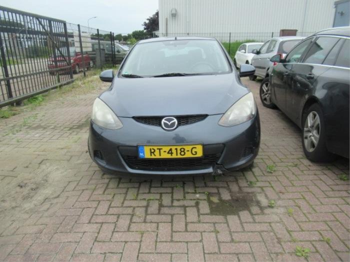 Mazda 2 1.4 CDVi 16V Sloopvoertuig (2008, Donker, Grijs)