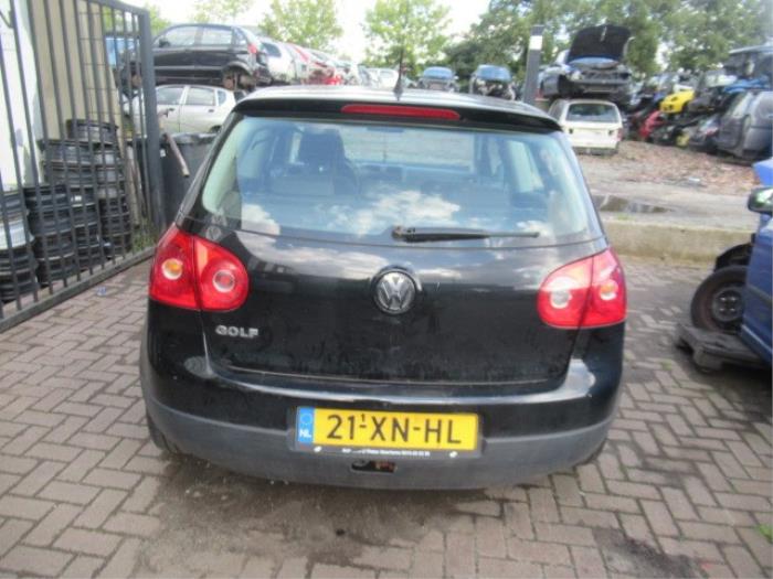 Volkswagen Golf V 1.6 Sloopvoertuig (2007, Zwart)