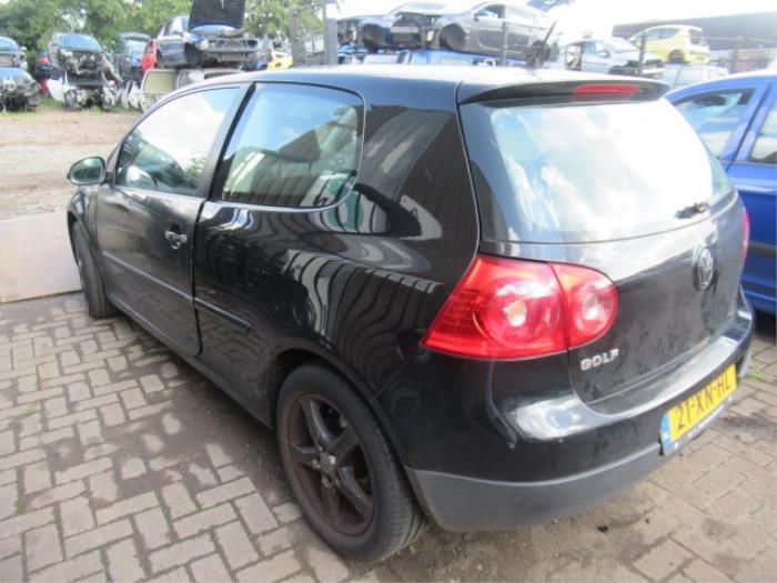 Volkswagen Golf V 1.6 Sloopvoertuig (2007, Zwart)