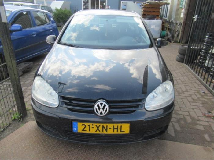Volkswagen Golf V 1.6 Sloopvoertuig (2007, Zwart)