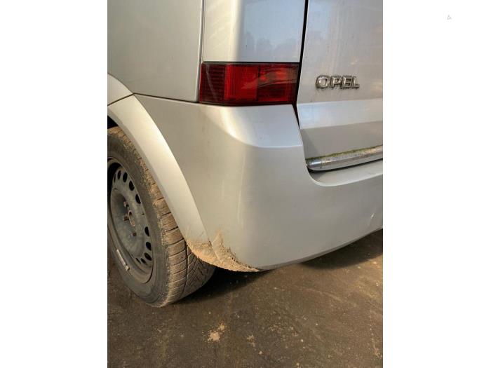 Opel Meriva 1.4 16V Twinport Sloopvoertuig (2008, Zilvergrijs)