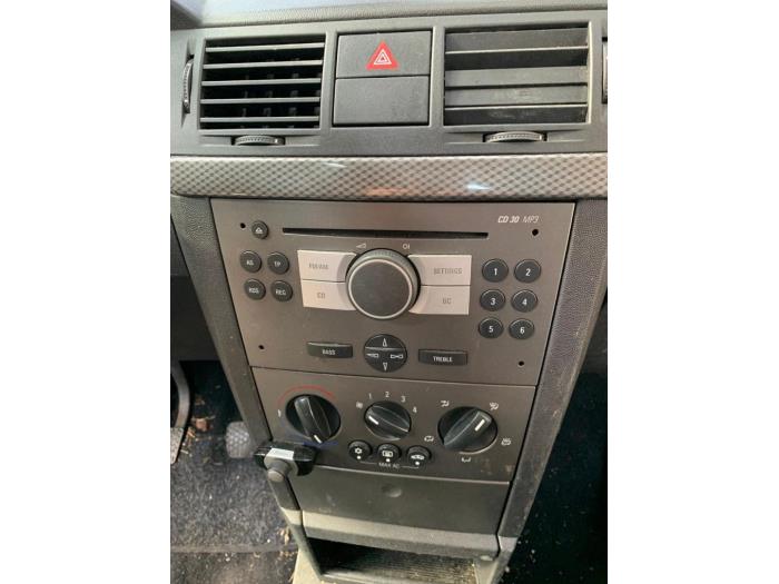 Opel Meriva 1.4 16V Twinport Sloopvoertuig (2008, Zilvergrijs)