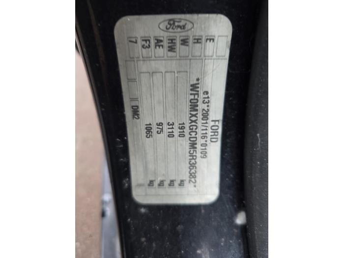 Ford Focus C-Max 1.8 16V Sloopvoertuig (2006, Zwart)