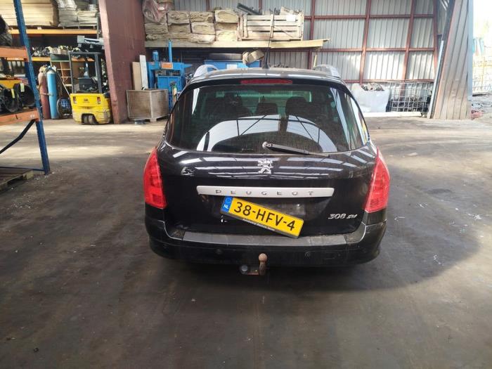 Peugeot 308 SW 1.6 VTI 16V Sloopvoertuig (2008, Zwart)