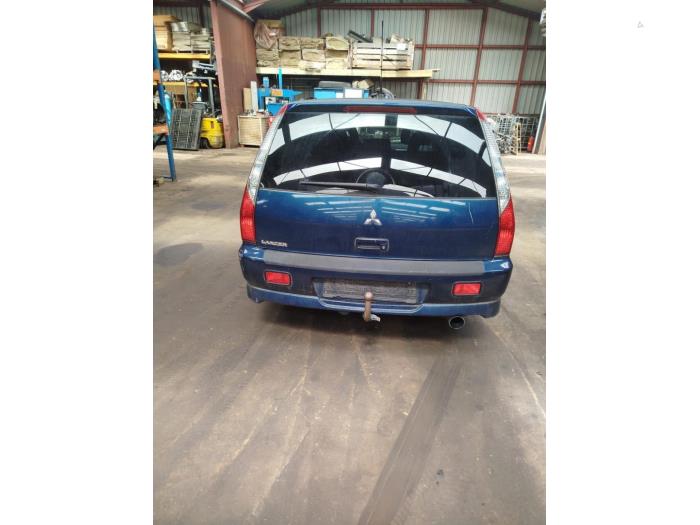 Mitsubishi Lancer Wagon 1.6 16V Sloopvoertuig (2008, Donker, Blauw)