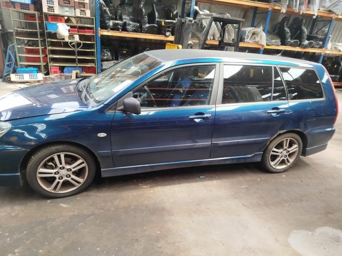 Mitsubishi Lancer Wagon 1.6 16V Sloopvoertuig (2008, Donker, Blauw)